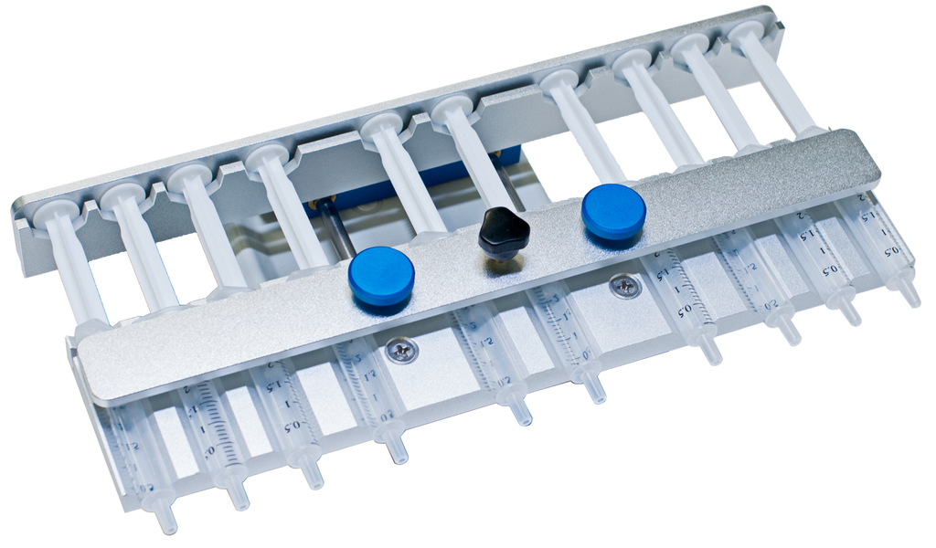 10 Syringe Holding Infuse/Withdraw Rack For Fusion 200  (syringes not included)